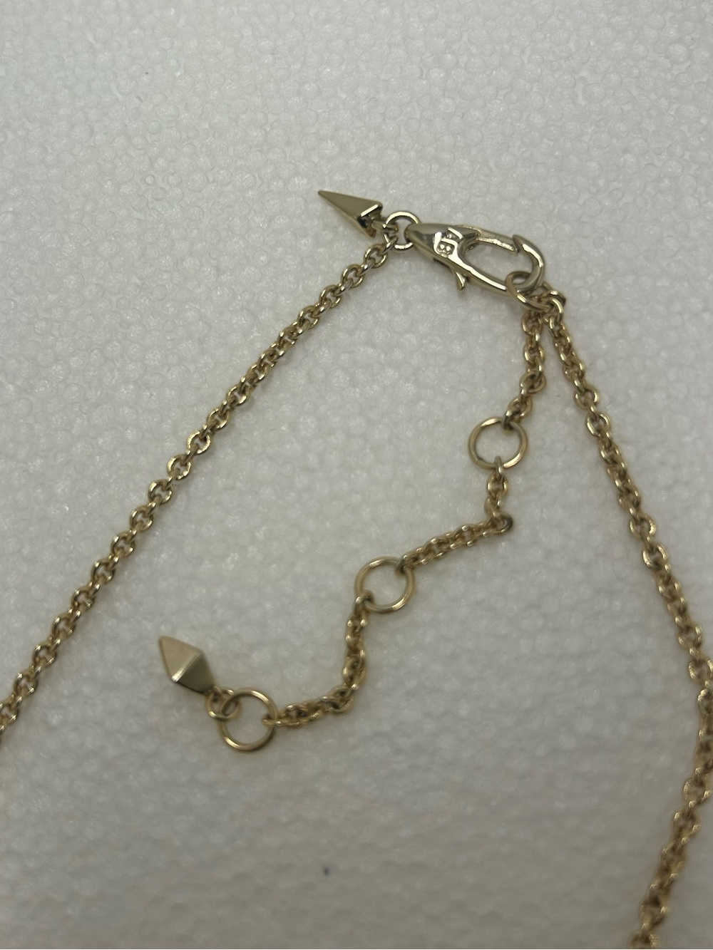 Alexis Bittar Gold-Tone Necklace with Champagne and Clear Crystal Accents - Picture 7 of 7